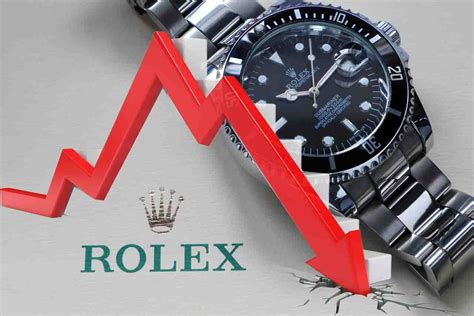 crollo prezzi rolex|valore del rolex.